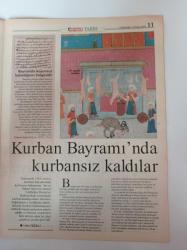 Hürriyet Tarih Gazetesi - 12 Şubat 2003 - Tevfik Fikret'in Oğlu Nasıl Papaz Oldu - Adam Öldürme Sanatının tarihi - İlk Lise Boykotunu Gs'liler Yapmıştı- Kurban Bayramı'nda Kurbansız Kaldılar
