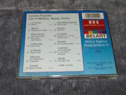 PAVAROTTI-LIVE IN VERONA-MODENO-PARMA -- DÖNEM BASKISI TEMİZ PROBLEMSİZ  MÜZİK CD Sİ
