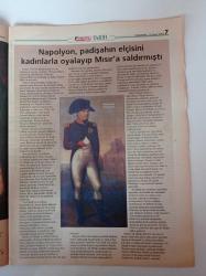 Hürriyet Tarih Gazetesi - 16 Kasım 2005 - Fransa İle İlişkiler Tecavüzle Başladı - Suikastçiydi Kahraman İlan Edildi - Kahraman Sandığımız Zorro Meğer Haydutmuş- Elçimize Kadın Verip Mısır'ı İşgal Ettiler