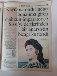 Hürriyet Tarih Gazetesi - 15 Mart 2006 - Günahkar Pompei'nin Çilesi Hala Bitmedi- 91. Yıldönümünde Çanakkale Savaşları Hakkında Yanlış Bildiklerimiz 250 Bin Değil 55 Bin Şehid Verdik - İmparatoriçe Kaynana Dırdırından Delirdi - Güzel Olmayan Çiftlere Çocuk Yasağı - Güzellik Yarışmasını Irkçılığın Fikir Babası Yaratmıştı