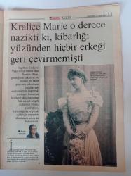 Hürriyet Tarih Gazetesi - 31 Aralık 2003 - Fatih Sultan Mehmed Çizimi - Fatih'in Ölümünün Şifresi Şiirde Gizli - O Derece Nazikti Ki Hiçbir Erkeği Reddetmemişti