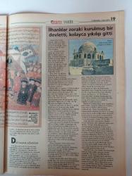 Hürriyet Tarih Gazetesi - 3 Mart 2004 - İnönü Stadyumuna Gömülen Gömülene - Babil Kraliçesi Bush'u Lanetledi - Kadir Gecesi Kadına Tecavüz Edeni Astılar - İçtiği Hayat İksiri İshal Edip Öldürdü