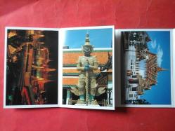 Kartpostal Seti (12 Adet): Bangkok, Thailand Grand Palace Emerald Buddha Temple