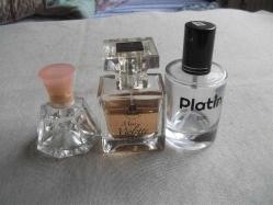 ESKİ -  KOLEKSİYONLUK  PARFÜM ŞİŞESİ - 3 ADET (Boş)