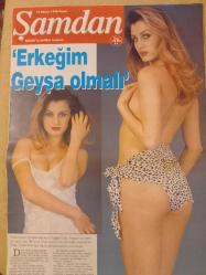 Şamdan Magazin Dergi 19 Nisan 1998 Ebru Gündeş,Ömer Durak,Harika Avcı,Hülya Avşar ,Kata Çilingiroğlu,Nurşah Okay,Mustafa Bakırcıoğlu,Ege,Elif İnci Onat,Ercan Saatçi,Ufuk Yıldırım,Burcu Yıldırım,Sezen Aksu,Melek Biz,Mesut Yılmaz,Berna Yılmaz,Murat Karaca'nın,Ajda Pekkan,Yıldırım Aktuna,Safiye soyman oğlu Harun,Doğuş,Didem Uzel,izel,Pınar Altuğ,Umut Elçioğlu,Sibel Turnagöl,Huysuz Virjin,Demet Şener,Beşiktaşlı Ontay Derelioğlu,Yılmaz Güney,Tuğba Özay