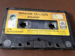 insanlar - ibrahim tatlıses kaset  (kartonetsiz)  (kasetçalarda denenmiştir)