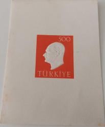 1959 KABARTMA ATATÜRK HATIRA BLOKU MNH 2023 KATALOK FİYATI;75.00TL BCA2E3