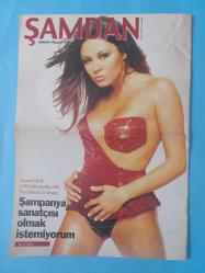 Şamdan Dergi 22Aralık 2001 Deniz Akkaya,Hande Ataizi,Sibel Can,Hulki Aksüt,Siren Ertan,Mahsun Kırmızıgül,Seren Serengil,Ozan Kaçmaz,Tarkan,Bilge Öztürk,Esra Balamir