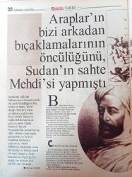 Hürriyet Tarih Gazetesi - 14 Ocak 2004 - Arkadan Hançerlemenin Üstadı Sudan'ın Sahte Mehdi'siydi-AB'nin Yollarına Taaa 1453'te Düştük - Ahmet Kadri Beyefendi'nin Bağdaş Kuran Dilberi - Kösem Gibi Analar Dostlar Başına - Rembrandt'ın Taklidi Boldur