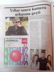 Hürriyet Pazar Keyif Gazetesi - 12 Mayıs 2013 - Ali Poyrazoğlu Ben Asi Bir Kuşum Ele Avuca Sığmam- Şişman Serseri Duyarsız Kimlik Hırsızı - Ömür Gedik - Usta Gitarist Joe Satriani - - Derya Köroğlu - Yeni Türkü