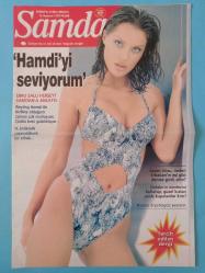 Şamdan Magaxin Dergi 13 Haziran 1999 Ebru Şallı,Arif Erdem,Şebnem Dönmez,Yonca Evcimik,Emel Sayın,Davis Youness,Kerem Alışık,Aydan Şener,Erol Akçay,Demet Şener,Mert Çiller,Cem Boyner,Zeynep Tunuslu