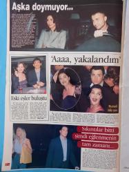 Şamdan Magaxin Dergi 13 Haziran 1999 Ebru Şallı,Arif Erdem,Şebnem Dönmez,Yonca Evcimik,Emel Sayın,Davis Youness,Kerem Alışık,Aydan Şener,Erol Akçay,Demet Şener,Mert Çiller,Cem Boyner,Zeynep Tunuslu