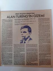 Cumhuriyet Bilgisayar Gazetesi - 29 Mayıs 1989 - Alan Turing Gizemi - İşyeri Robotları Rakip Mi - Bilgisayar Sistemleri Altyapıları Ve Sorunları - Elektromanyetik Dalga Hırsızlığı