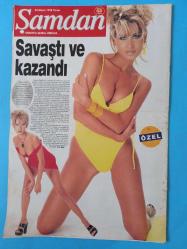 Şamdan Magazin Dergi 24 Mayıs 1998 Meltem Cumbul,Hande Ataizi,Murat Başörtü,Özcan Denuz,Esin Moralıoğlu Seza Tamer,Derin Mermerci,Emel Sayın,Kadir inanır,Muazzez Abacı,ziya kükürt,Ece Uslu,Ece erken,Seray Sever,Mahsun Kırmızıgülyılmaz Güney,Pınar eluçe,Seren Serengil,Meltem ÖrenGizem Özdilli