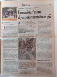 Cumhuriyet Strateji Gazetesi-- 25 Nisan 2005 - Sayı 43 - Dünyanın Geleceği Zenginlerin Elinde - Ermeni Dosyası - Kyoto Protokolü Ve Türkiye - Mezhep İlişkisi Dostluk Getiriyor - Ermenistan Sınırı Açılmalı Mı