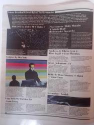 Zorlu Performans Sanatları Merkezi Gazetesi - 5. Sezon Nisan - Mehmet Erdem- Candan Erçetin- Burcu Güneş- Mor Ve Ötesi - Ünlü Portekizli Elektronik Müzik Sanatçısı Xinobi - Bir Kral Dönüyor - Sinema Senfoni Orkestrası - Lost On You Şarkısı - Laura Pergolizzi