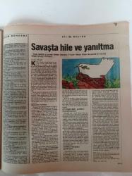 Cumhuriyet Bilim Teknik Gazetesi - 23 Şubat 1991 - Sayı 206 - Minik Deniz Ejderhası- Biyoteknolojide Büyük Tartışma Başlatan Gelişme - Borusuz Sobaların Tehlikeleri - Moleküler Biyoloji Ve Tıp - John Bardeen - Temel Bilim Öğrencilerine TÜBİTAK Bursları
