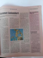 Cumhuriyet Bilim Teknik Gazetesi - 6 Şubat 1993 -  Kıyamet Önlemleri - IBM Geleceğe Yöneldi - Sayı 307 - Cinsellik Eşcinsellik Ve Beyin - Toros Adı Nereden Geliyor - Botanik Bahçesi Ne Olacak - Nostradamus'un Gerçek Yüzü