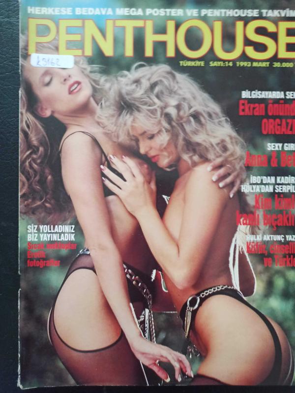 Penthouse Dergisi Mart 1993 Bülent Ersoy Serpil Çakmaklı Hülya  