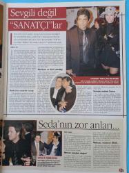 Şamdan Magaxin Dergi 27 Şubat 2004 Cansu Dere,Seren serengil,Cengiz İmren,Hande Ataizu,Zeynep Mansur,Deniz Seki,Okan Bayülgen,Gökhan Şükür,Seda Sayan,Nigar Talibova,Mehmet Aslan,Devrim Nas,Cansu Dete,Tuba Ünsal,Yılmaz Erdoğan,Nurseli idiz