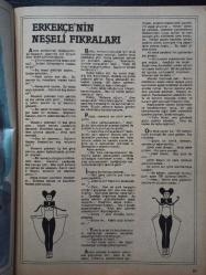 Erkekçe Aylık Aktüalite Sinema Tiyatro Müzik ve Magazin Dergisi - Şubat 1982 - Sylvia Kristel - Marilyn Monroe - Edwige Fenech -- Nejat Uygur - Brooke Shields - Metin And - Zati Sungur - Nükhet Duru - Zeynep  - Laureen Bacall - Büyüklere masallar - Neşeli fıkralar  - Erkekçe'nin röportajı - Bülent Ortaçgil - Polisiye hikâye -- Rolex saat reklamı - Derimod reklamı -