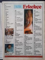 Erkekçe Aylık Aktüalite Sinema Tiyatro Müzik ve Magazin Dergisi -  Haziran 1982- Gloria Guida- Arzu- Prof. Dr. Kaya Kılıçturgay- Yaşar Kemal- Julie Andrews- Bülent Ersoy- Nükhet Duru- Faruk Erem