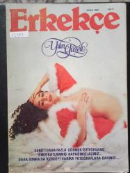 Erkekçe Aylık Aktüalite Sinema Tiyatro Müzik ve Magazin Dergisi - Ocak 1983 - Brooke Shields - Lady Chatterley- Ülkü Giray- Thomas Hardy- Yaşar Kemal- Erica Jong- Mete Süer- Coşkun Özarı- Sabir Gürkan- Ali Şen-