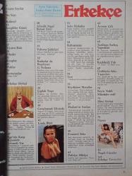 Erkekçe Aylık Aktüalite Sinema Tiyatro Müzik ve Magazin Dergisi - Şubat 1983 - Nazan Ayas - Linda Blair - Deniz Akbulut- Yaşar Kemal- Şafak Yavuz - Jane Fonda- Necip Fazıl Kısakürek ile yaşlılığında yapılan son röportaj, Ahmet Helvacıoğlu-