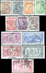 Antik Yunan 1906 II.Olimpiyat Oyunları Sc.184/195 2 adet hermes pul hediyeli