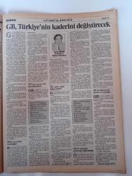 Sabah Gümrük Birliği Gazetesi - Tansu Çiller - 10 Soruda Gümrük Birliği - Tam Üyelik Ne Zaman Gerçekleşir - AB Üyelerinin Ortak Politikalara Uyduğu Nasıl Denetlenir - Gümrük Birliği Bir Araç Mı Yoksa Amaç Mı