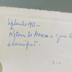 KRT100----1955 MOSKOVA TREN İSTASYONU FOTOĞRAFI--2 ADET