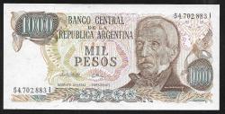 ** ARJANTİN ( 1.000 * PESOS ) 1976 - 93 - ÇİL