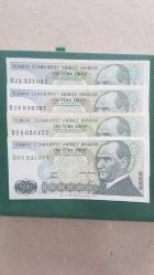 10 TÜRK LİRASI ( 4 ADET ) EMİSYON-7 / TERTİP 1 VE 2 ÇÇT
