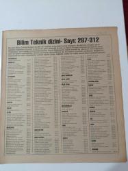 Cumhuriyet Bilim Teknik Dizini - Sayı 287 - 312 -Yapı Çökmelerinde İnsani Hatalar- Deniz Canavarının Kuyruğu- Botanik Bahçesini Katletme Planı- Antropoloji - Arkeoloji - Bakteri - Bilgisayar - Dilbilim - Davranış Bilim - Atatürk Arboretrumu- Apple'den Devrimci Bir Dost - Bonobo Ve İnsan