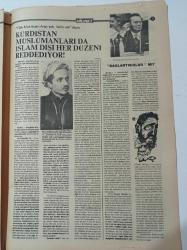 1400 Hicret Gazetesi - 17 Eylül 1979- Sayı 1 - Taraki Stalin Rolünü Oynuyor Ama Afganistan Rusya Değil - Humeyni İslam Olmayan İktidarları Devirmeliyiz - Fahri Korutürk Bazı Başlar Ezilecek - Mesud Barzani - Ali Bulaç- Hicret Olayı Ve İlk Cuma Namazı