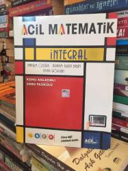 ACİL MATEMATİK KONU ANLATIMLI SORU FASİKÜLÜ / İNTEGRAL ÖZTÜRK - BAŞAY - GÖRGÜM