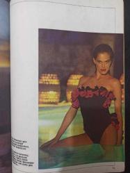 Erkekçe Aylık Aktüalite Sinema Tiyatro Müzik ve Magazin Dergisi - Nisan 1987- Sibel Turnagöl- Faruk Peker- Mehmet Altınsoy- Nükhet Duru- Sezen Aksu- Mustafa Denizli- Rahmi Pehlivanlı