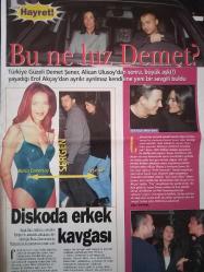 Pasha Magazin Dergi13 haziran 1999 Demet Şener,Erol Akçay,Özlem Yıldız,Burcu Esmersoy,Leyla Adalı,Şenay Akay,Yıldırım Gürses,Ebru Akel,Kenan Doğulu,Gülben Ergen,Hande Demirkol