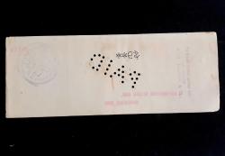 1901 Yılı Amerika First National Bank Çek yaprağı Orjinal