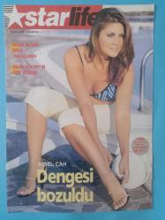 Starlife Magazin Dergi 3 Ağustos 2002 selin Toktay,Sibel Can,Hülya Avşar,Deniz Akkaya,Kenan imirzalioğlu,Özlem Ertem ,Tuğba özay,Binnur Gülbeyaz,Tuğba özay,Doğuş,Ebru Güzel