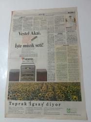 Milliyet Gazetesi - 1 Ekim 1991 - Fenerbahçe Darphane Gibi - Gerson - Ümit - Engin İpek - Bolu'lu Arif Trabzon'da - Beşiktaş Sözünde Durdu - Feyyaz Uçar - Metin Tekin - Ali Gültekin - Akif Pirim'e Yazık Oldu