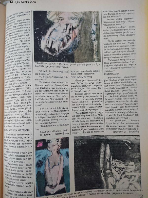 Milliyet Sanat Dergisi 25 Mayıs 1973 Sayı 34 Akademi 90 Yaşında  