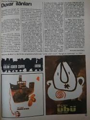 Milliyet Sanat Dergisi,17 Kasım 1972,Sayı 7,Çağımızın en Büyük Şairlerinden Biri Öldü: Ezra Pound,Lütfi Ö. Akad,Onat Kutlar,Süleyman Demirel,Kemal Satır,Türkan Şoray,Fikret Hakan,Nezih Coş,Turhan Feyzioğlu,Bülent Ecevit,Mustafa Timsi,Ferruh Bozbeyli,Gültekin Çizgen,Meriç Sümen,Can Kolukısa