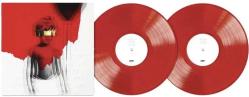 RIHANNA - ANTI LIMITED EDITION RED TRANSLUCENT PLAK 2 LP 2023