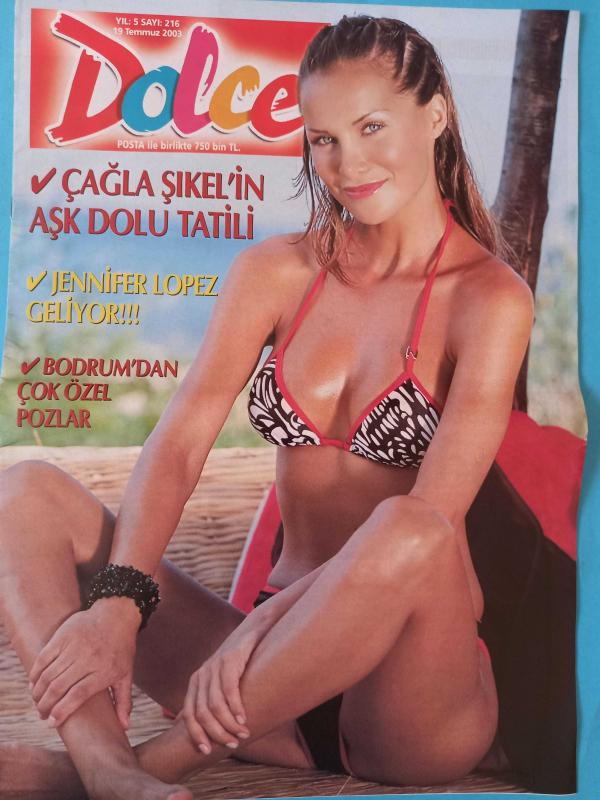 Dolce Magazin Dergi 19 Temmuz 2003 çağla Şıkel Ebru Şallı Harun  