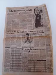 Cumhuriyet Gazetesi - 1 Ekim 1991 - Akif Pirim Dünya İkincisi - Dünya Grekoromen Güreş Şampiyonası - Hakemler Can Yaktı - Basketbolda Avrupa Kupaları Başlıyor - Aziz Nesin