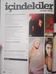 Boxer Dergisi- Aralık 2005- Tuğba Ekinci- Paris Hilton- Cemil Turan- Haşmet Babaoğlu- Memnun Süzgeç- Kemal Yıldırım- Kanat Atkaya- Okay Gönensin- Pamela Anderson