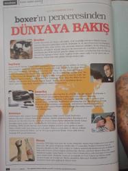 Boxer Dergisi- Aralık 2006- Didem Erol- Mustafa Yücedağ- Dr. Emre Akkuş- Ender Kızıltan- Nejat Talas- Merve Hasman- Bugatti Veyron- Chevrolet Captiva