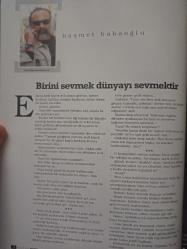 Boxer Dergisi- Kasım 2005- Ahmet Davutoğlu- Tatiana Alves- Sema Öztürk- Sinan Engin- Haşmet Babaoğlu- Kanat Atkaya- Memnun Süzgeç- Nilgün Gedikoğlu- Okay Gönensin