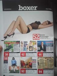 Boxer Dergisi- Mart 2009- Senem Kuyucuoğlu- Hasan Kundakçı- Özer Uçuran Çiller- Bedri Baykam- Kanat Atkaya- Murat Tavra- Didem Erol- Futbolun Efsane Olayları